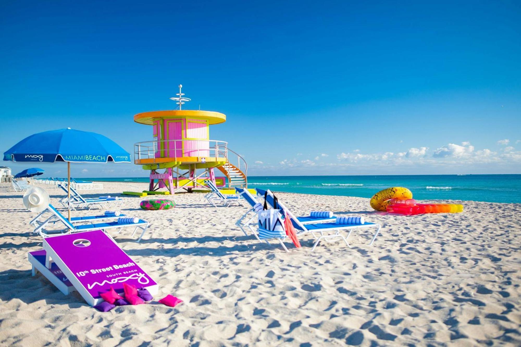 Moxy Miami South Beach Miami Beach Exteriör bild